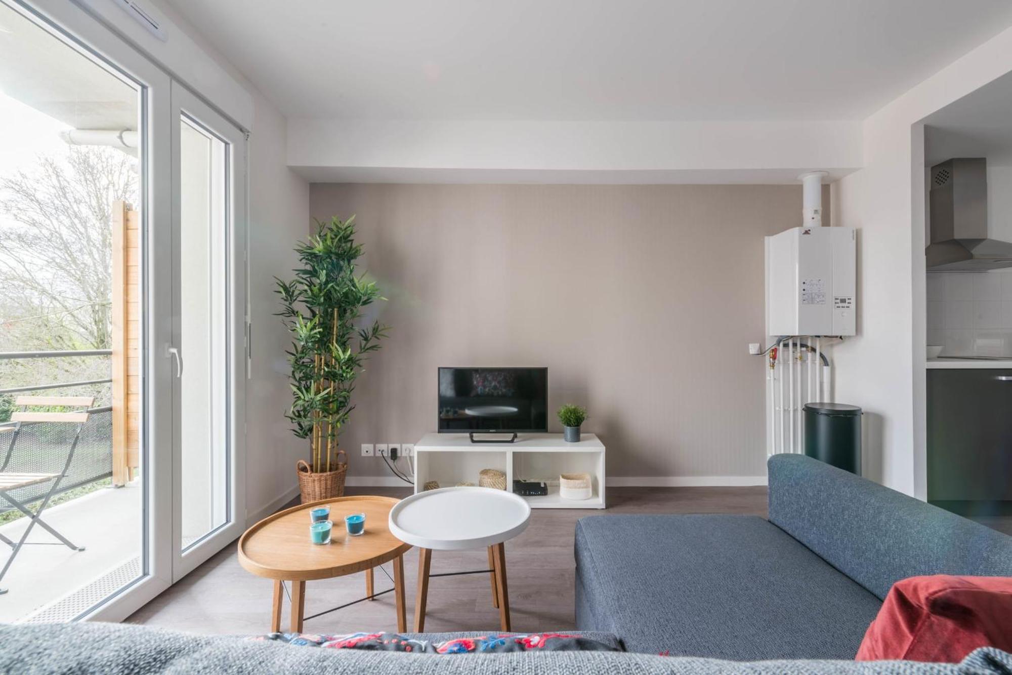 Theo - Proche Gare,wifi,arrivée 24 24 Appartement Le Mans